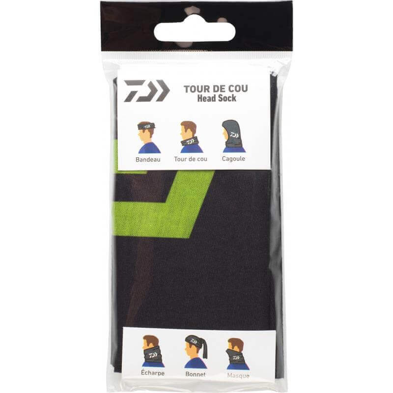 Braga Daiwa Negra/Verde - Tienda Bass