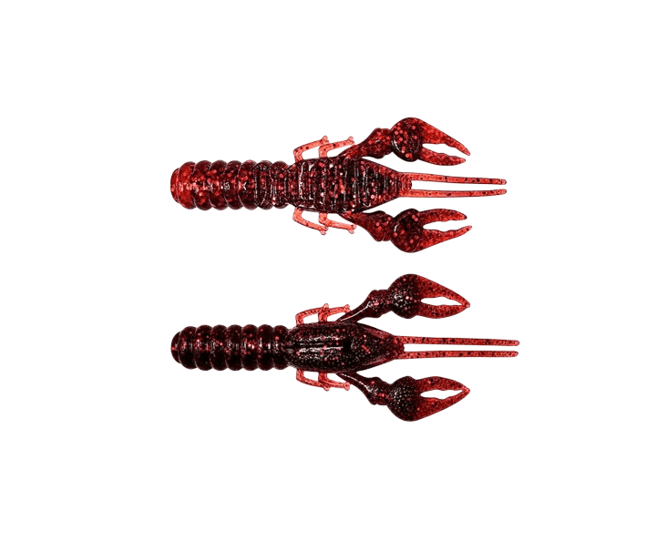 Cangrejo AGR Finesse Craw 73 mm Black Red - Tienda Bass