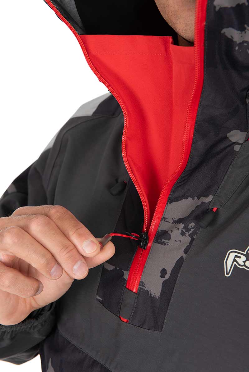 Chaqueta Impermeable Fox Rage Triple Layer Smock Camo - Tienda Bass