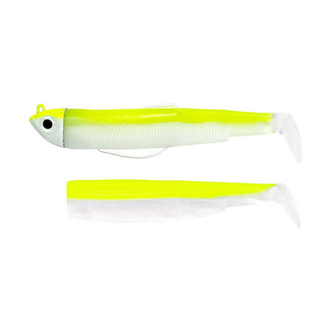 Combo Black Minnow Nº3 120 Shore 12 g Fluo Yellow - Tienda Bass