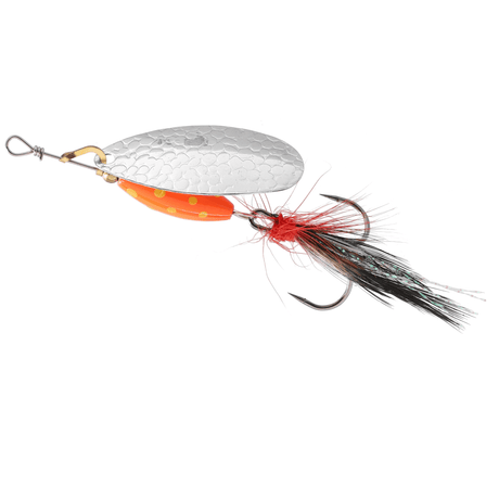 Cucharilla Mikado M - Grub Silver/Red Tiger - Tienda Bass