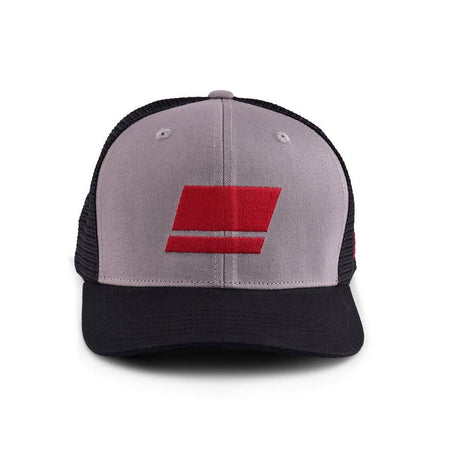 Gorra Abu Garcia Flag Trucker Gris Negro - Tienda Bass
