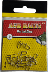 Grapas AGR Duo Lock Snap Nickel - Tienda Bass