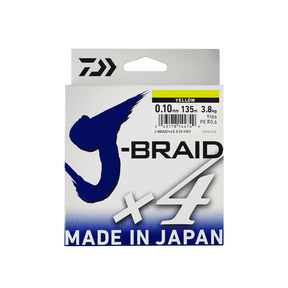 Hilo Trenzado Daiwa J - Braid 4B Verde 135 m - Tienda Bass