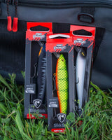 Jerkbaits Fox Rage Slick Stick 125F Black Fire - Tienda Bass