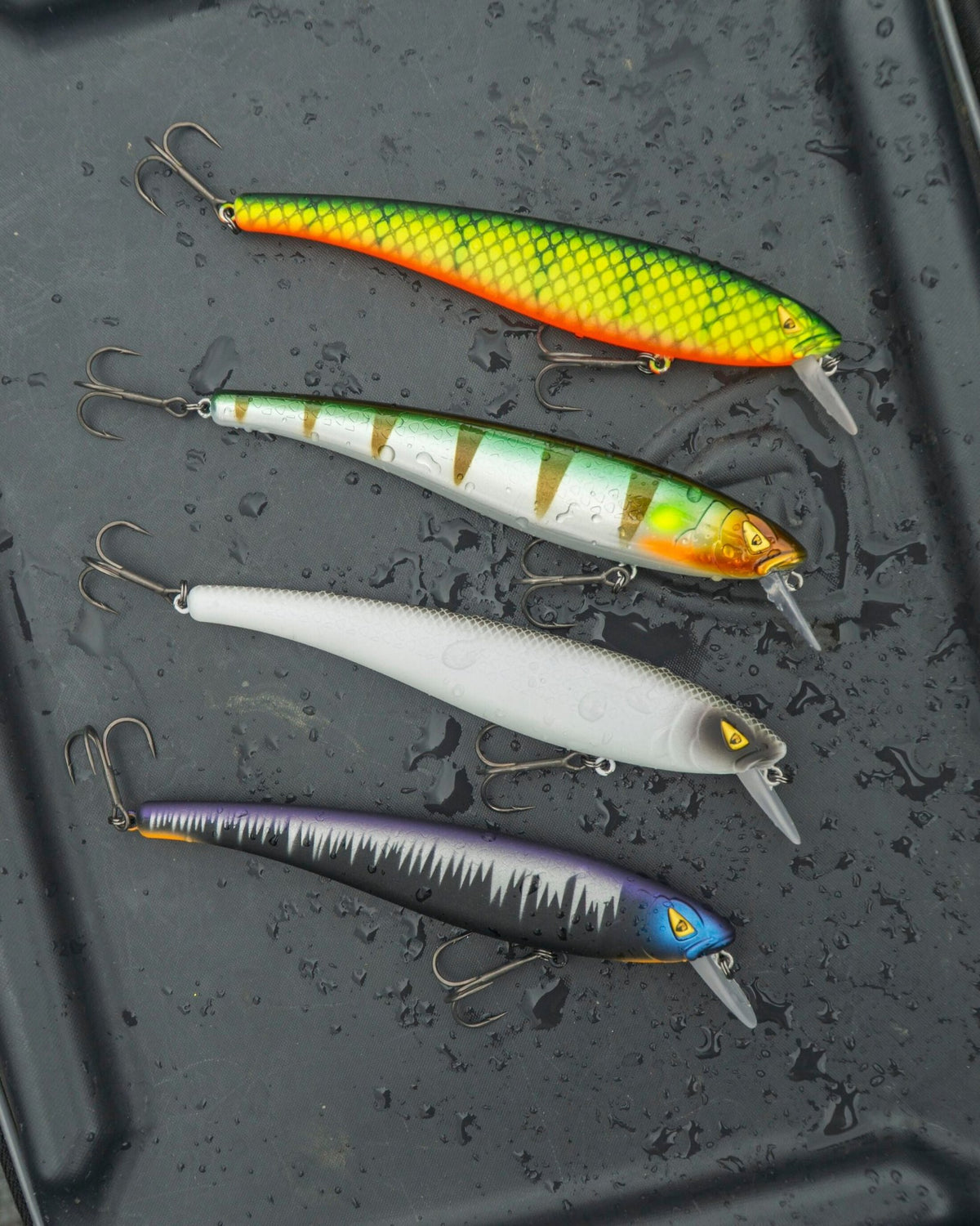 Jerkbaits Fox Rage Slick Stick 125F Black Fire - Tienda Bass