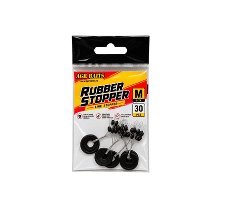 Rubber Stopper AGR M Negro - Tienda Bass