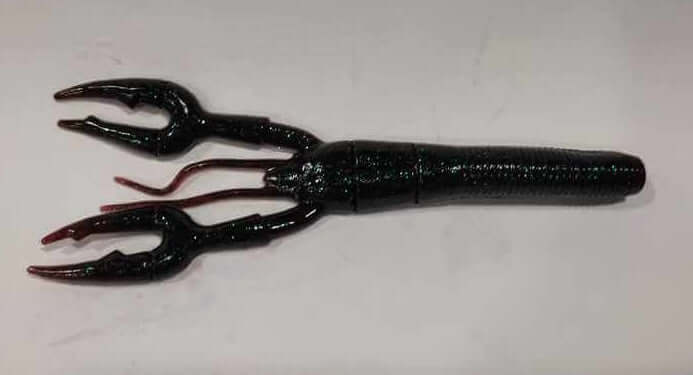 Vinilo Yamamoto Crawdad 5'' - 127 mm W/SM Emerald Flake - Tienda Bass