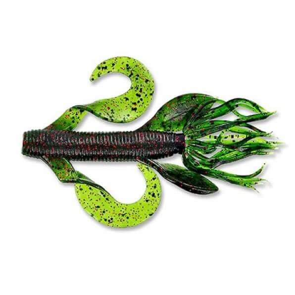 Vinilo Yamamoto Kreature 4'' - 100 mm Watermelon Red Green - Tienda Bass