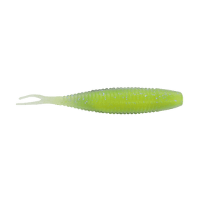 Vinilo Yamamoto Scope Shad 3” – 76 mm Chartreuse Electric Blue - Tienda Bass