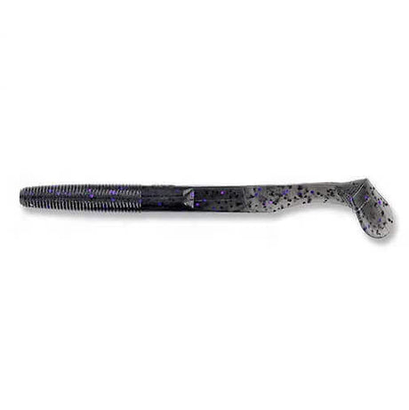 Vinilo Yamamoto Swim Senko 5” – 127 mm Smoke W/Black Purple Flake - Tienda Bass