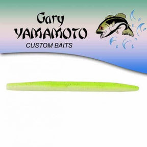Vinilo Yamamoto Yamasenko 4'' - 100 mm Chartreuse Shad - Tienda Bass