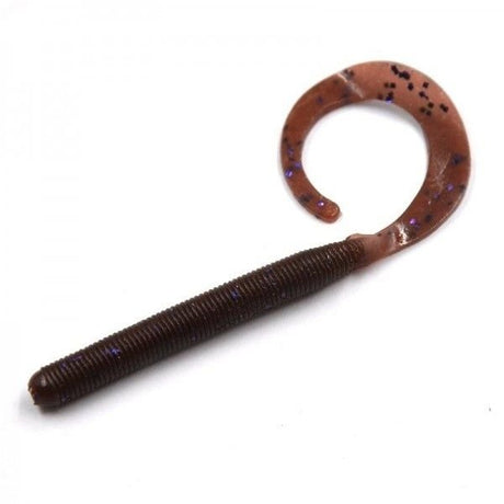 Vinilo Zoom Curly Tail 100 mm Scuppernong Royal - Tienda Bass