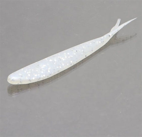 Vinilo Zoom Flukes 108 mm Blue Pearl Silver Glitter - Tienda Bass