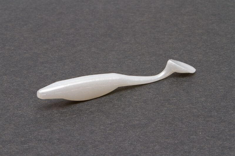 Vinilo Zoom Swimmin Super Flukes 115 mm White Pearl - Tienda Bass